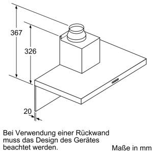 Bosch DWB 96 BC 50 Wandesse 90 cm Box-Design Edelstahl