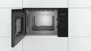 Bosch - BFL 524 MB 0 Einbau-Mikrowelle 38 cm Nische Vulkan Schwarz