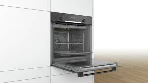 Bosch - HBA 578 BB 0 EEK: A Backofen Vulkan Schwarz Pyrolyse