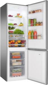 Amica KGC 15494 E NoFrost 180 x 54.5 cm Edelstahloptik