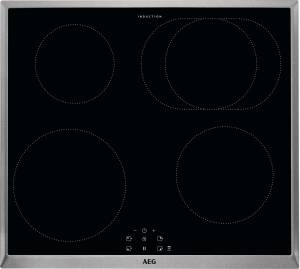 AEG - IEB 64010 XB Induktion 60 cm Herdgebundenes Kochfeld Edelstahlrahmen