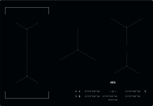 AEG - IKE 85441 IB Induktion 80 cm 5-fach Induktion Bridge-Funktion flchenbndiger Einbau