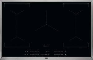 AEG - IKE 85451 XB Induktion 80 cm Doppel-BridgeFunktion 5-fach Induktion Edelstahlrahmen