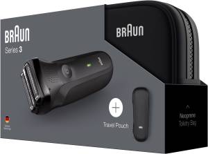 Braun - 300 s Series 3 Geschenkset schwarz