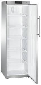 Liebherr GKv 4360-22  Edelstahl 190 x 59.7 cm edelstahl Umluftkühlung Gewerbekühlschrank