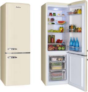 Amica KGCR 387 100 B RetroKollektion 181 x 55 cm beige