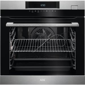 AEG - BSK 774-1 Backofenset  A+ Pyrolyse SteamCrisp Induktion 60 cm  Edelstahlrahmen