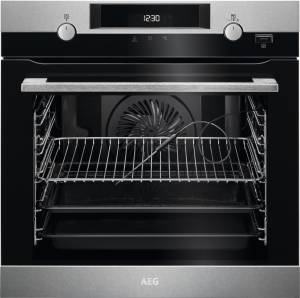 AEG - BPK 55622 YM  A+ Backofen Pyrolyse SteamBake Versenkknebel  Edelstahl