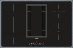 Siemens - ED 845 FS 11 E EEK: A 80 cm Kochstelle mit integriertem Dunstabzug Induktion autark