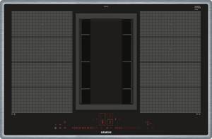 Siemens - EX 845 LX 34 E  EEK: A 80 cm Kochstelle mit integriertem Dunstabzug Induktion autark