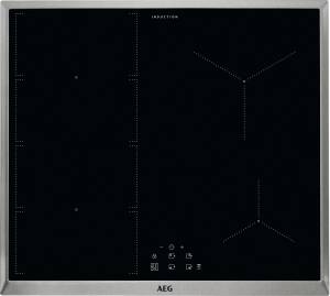 AEG - IEE 64070 XB  Induktion 60 cm FlexiBridge Edelstahlrahmen Herdgebundenes Kochfeld