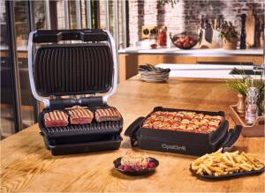 Tefal GC7148 Optigrill Snacking & Baking Kontakt-Grill