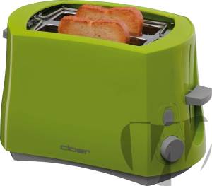 Cloer - 3317-4 Toaster grn