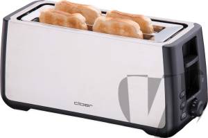 Cloer - 3579 Toaster  4 Scheiben XXL