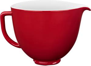 KitchenAid 5 KSM 2 CB 5ER Keramikschüssel 4,7 L rot
