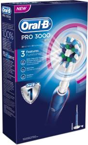 Braun - Oral-B Pro 3000 dunkelblau wei