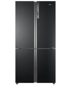 Haier HTF-610 DSN 7  NoFrost 190 x 91 cm schwarz Icemaker