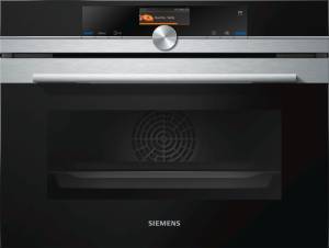 Siemens - CS 636 GBS 2  A+ Touchdisplay Kompaktbackofen mit Dampfgarfunktion Edelstahl