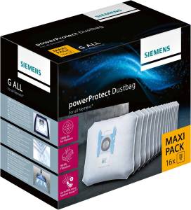 Siemens - VZ16GALL Type PowerProtect Staubbeutel: Maxi Pack