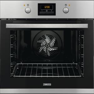 Zanussi - ZOB 35602 XU  EEK: A Backofen Versenkknebel Elektronikuhr Edelstahl