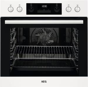 AEG - EEB 331000 W  EEK: A wei Backofen Versenkknebel