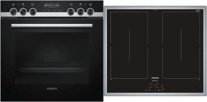 Siemens - EQ 561 DA 00  Herdset EEK: A Home Connect cookControl40 Induktion 60 cm Edelstahlrahmen