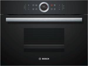 Bosch - CDG634AB0 Vulkan Schwarz Kompaktdampfgarer