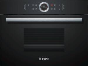 Bosch CDG 634 AB0 vulkan schwarz Kompaktdampfgarer