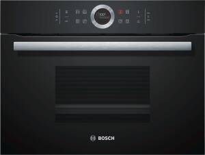 Bosch CDG 634 AB0 vulkan schwarz Kompaktdampfgarer