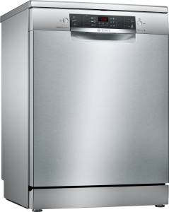 Bosch - SMS 46 MI 07 E  A++ 60 cm Standspler silber inox Besteckschublade