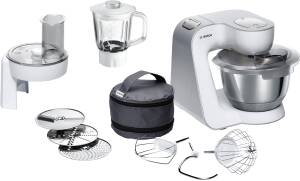 Bosch MUM 58227 CreationLine 1000 W weiß/silber