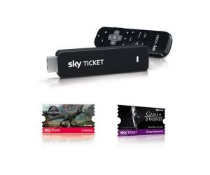 Sky - Ticket TV Stick Voucher Fiction inkl. 2 Monate Cinem & 2 Monate Entertainment