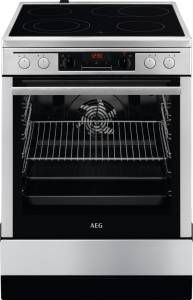 AEG - Competence CCB 6644 ABM EEK: A 60 cm SteamBake Glaskeramik Versenkknebel Edelstahl