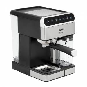 Fakir - Babila silber Kaffeemaschine mit Milchaufschumer