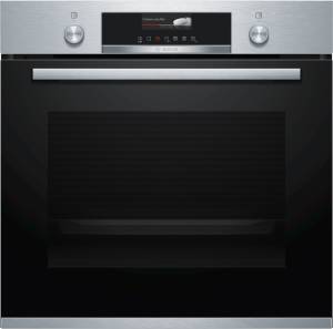 Bosch - HBG 579 BS 0  EEK: A Einbau-Backofen Edelstahl Pyrolyse