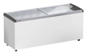 Liebherr EFE 6052-41 Gewerbe 82.5 x 188.5 cm weiß Eiscreme-Gefriertruhe Glasschiebedeckel