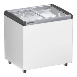 Liebherr EFE 2252-21 Gewerbe 82.5 x 83.5 cm weiß Eiscreme-Gefriertruhe Glasschiebedeckel