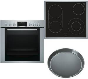 Bosch - MKH 64 ZK0  Exclusiv EEK: A Herdset Glaskeramik 60 cm