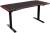 NITRO CONCEPTS D16E Gaming Desk elektrisch höhenverstellbar Carbon Red 160x80 cm