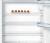 Bosch KIL 20 NFF0 102.1 x 54.1 cm Festtür weiß Einbau-Kühlschrank mit Gefrierfach