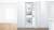 Bosch KIN 86 AFF0 NoFrost 177.2 x 55.8 cm Festtür weiß Einbaukühlgefrierkombination
