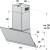 Gorenje WHI 949 EXBG  90 cm Kaminhaube Edelstahl Glas schwarz