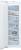 Bosch GIN 81 ACF0  NoFrost 177.2 x 55.8 cm Festtür weiß