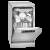 Bomann GSP 7409 silber 45cm Besteckschublade