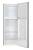 Amica DT 374 160 E 144 x 54 cm edelstahl Kühlen 170 L Gefrieren 41 L Edelstahloptik