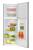 Amica DT 374 160 E 144 x 54 cm edelstahl Kühlen 170 L Gefrieren 41 L Edelstahloptik