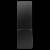 Bomann KG 184.1 six-look 180 x 55 cm schwarz Edelstahl-Optik