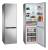 Amica KGCN 387 110 E NoFrost 170 x 54 cm silber Edelstahloptik