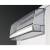 AEG Santo SCB 618 F3 LS LED 177.2 x 54.8 cm Schlepptür weiß