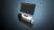 SIEMENS studioLine LD 98 WMM 65 studioLine Tischlüfter 90 cm Klarglas